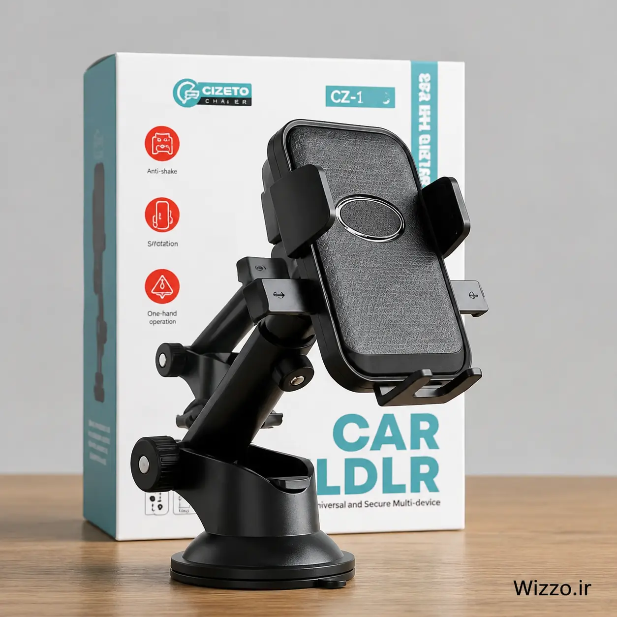 هولدر گوشی موبایل خودرو جکی مدل CZ-3475