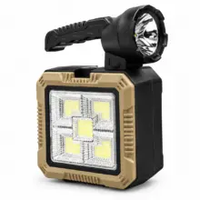 چراغ قوه و جعبه ابزار چندکاره خورشیدی مدل C-7739