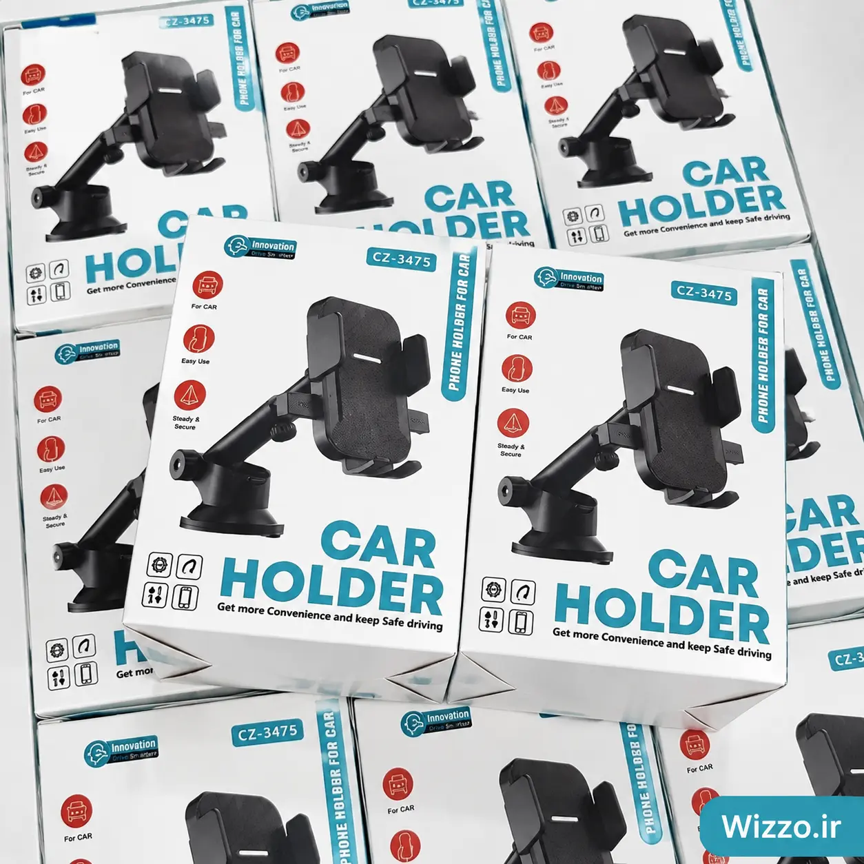 هولدر گوشی موبایل خودرو جکی مدل CZ-3475