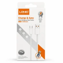 خرید کابل فست شارژ الدینیو تایپ سی مدل LS901