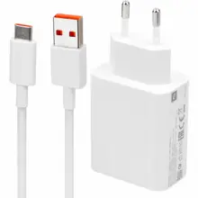 خرید شارژر 33 وات شیائومی اورجینال به همراه کابل تبدیل USB-C