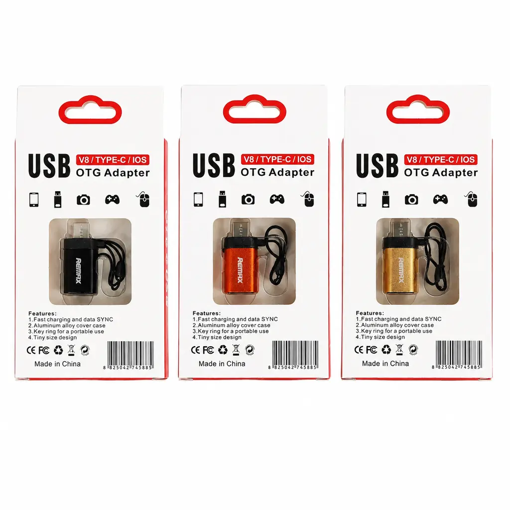 خرید تبدیل OTG ریمکس USB به USB c