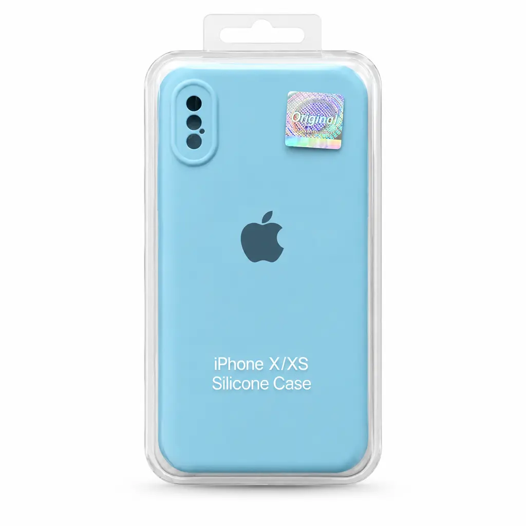 خرید قاب سیلیکونی آیفون ایکس و ایکس اس iphone x / xs اورجینال محافظ لنزدار