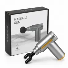 خرید ماساژور تفنگی شارژی Gun با ۴ سری قابل تعویض مدل BLD-720A