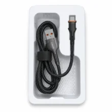 خرید کابل شارژر فست شارژ تایپ سی الدینیو مدل LS641 طول 1 متر