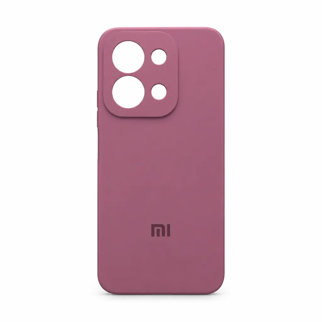خرید قاب سیلیکونی شیائومی redmi 15c اورجینال محافظ لنزدار