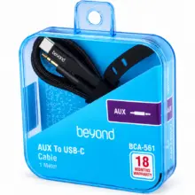 خرید کابل AUX بیاند Type-c به AUX مدل BEYOND BCA-561