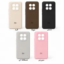 خرید قاب سیلیکونی شیائومی Note 15 Pro اورجینال محافظ لنز دار