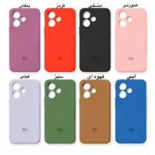 خرید قاب سیلیکونی شیائومی Redmi 13 اورجینال محافظ لنزدار