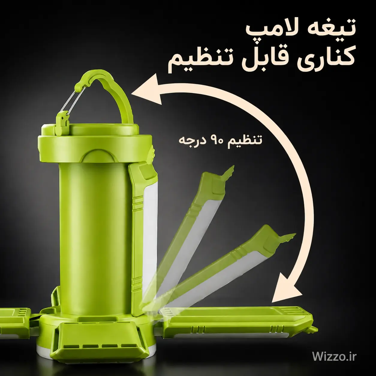 خرید چراغ کمپینگ شارژی آویزدار چندکاره مدل WL18