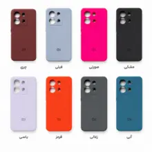خرید قاب سیلیکونی شیائومی Redmi Note 13 اورجینال محافظ لنزدار